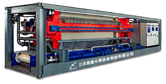 1500型全自动野外工程车载式压滤机